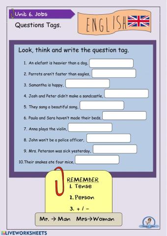 Question Tags