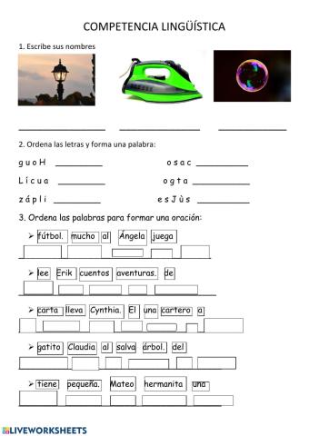 Competencia lingüística