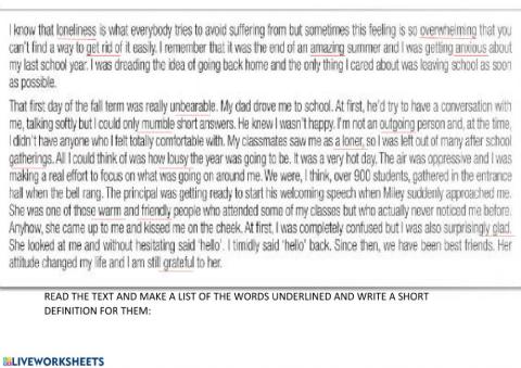 Reading Relationships