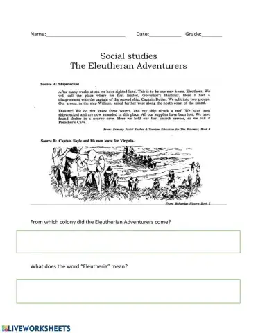 BJC Past Paper Eleutheran Adventurers