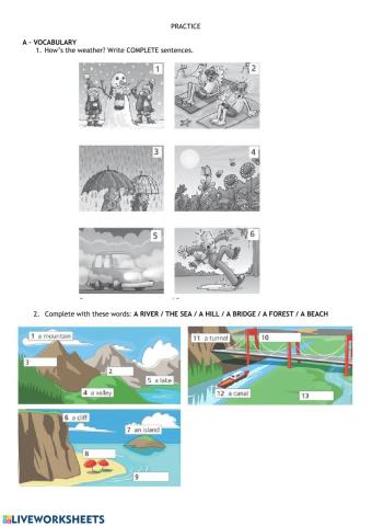 Comparative and Superlative Practice