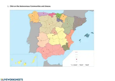 Autonomous Communities and Provinces