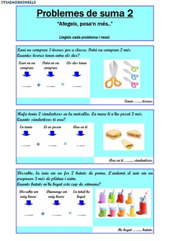 Problemes de sumar2