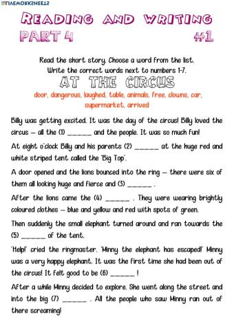 Reading and Writing 4-1