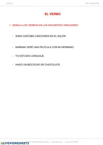 El verbo 03