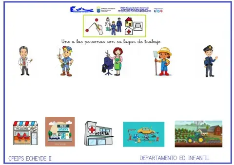 Unir profesiones-lugares