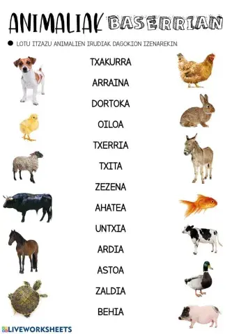 Animaliak baserrian