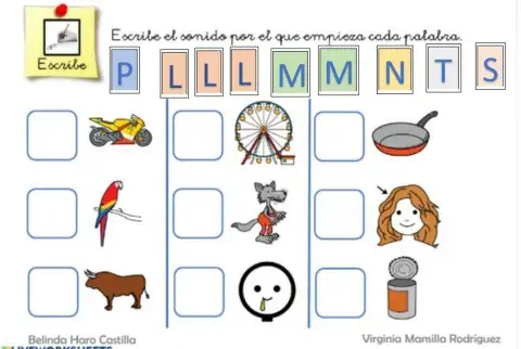 Conciencia fonológica 4