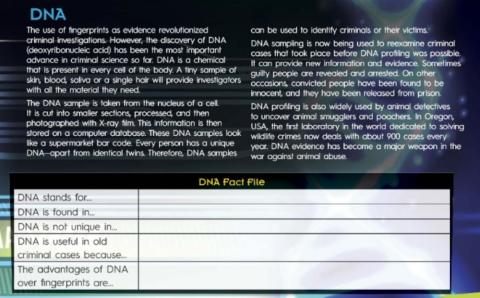 Reading Text: DNA