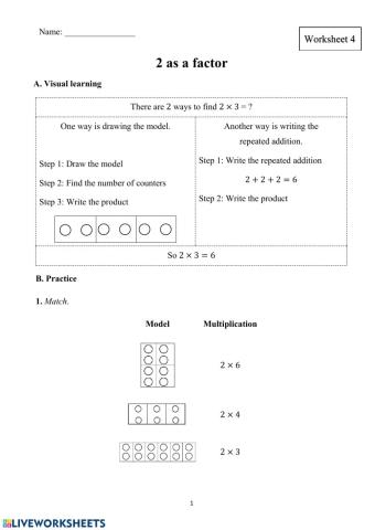 Practice: 2 as a Factor