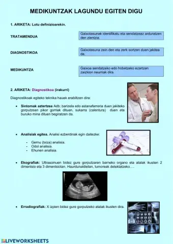 Natur zientziak: Osasuna