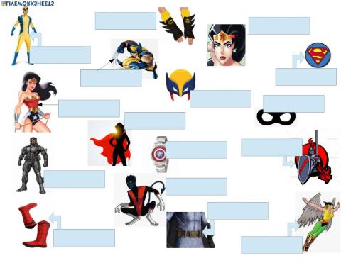 Vocabulary costume and accessories