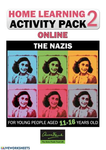 Home Learning Activity Pack 2 - THE NAZIS