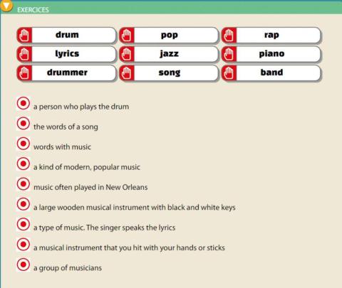 Music - Drag and drop (difficult)