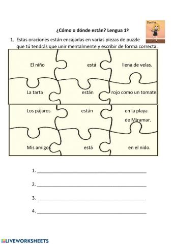 ¿Cómo o dónde están?