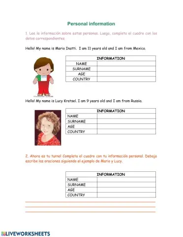 Personal Information