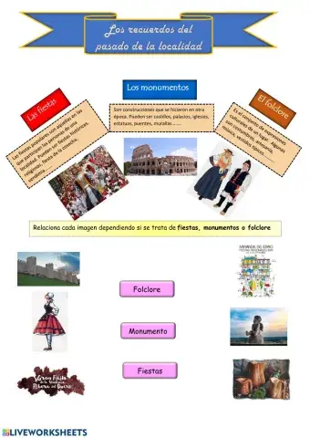 MONUMENTOS, FIESTAS Y FOLCLORE