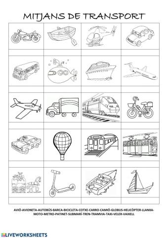 Mitjans de transport