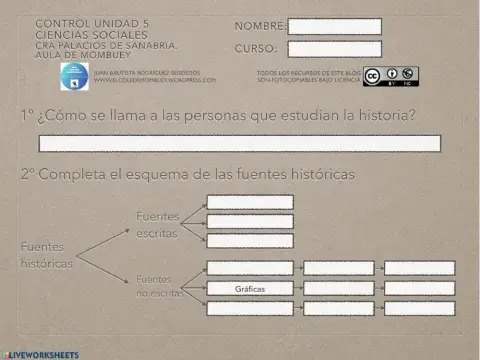 Control sociales U.5 3º