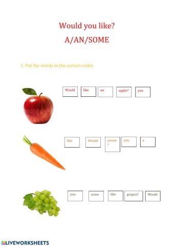 -Would you like?- + A-AN-SOME