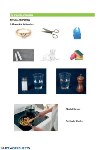 Physical Properties of Matter