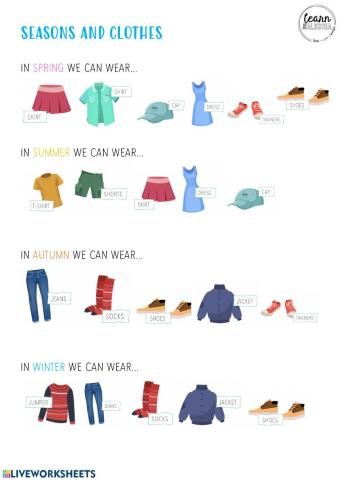 Clothes and Seasons