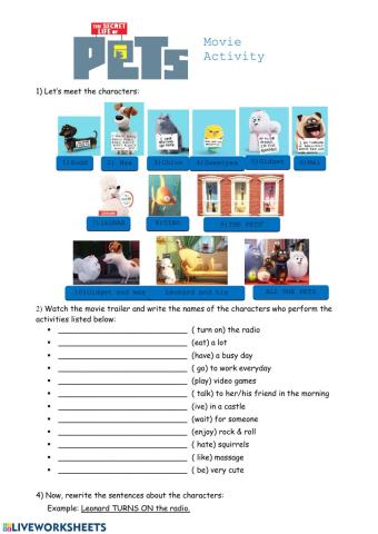 Present simple -  Teens 1 Junior