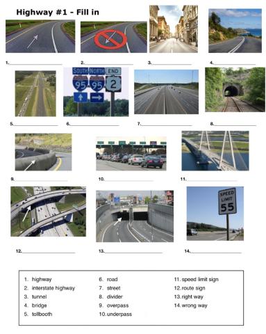 Highway -1 -Fill in