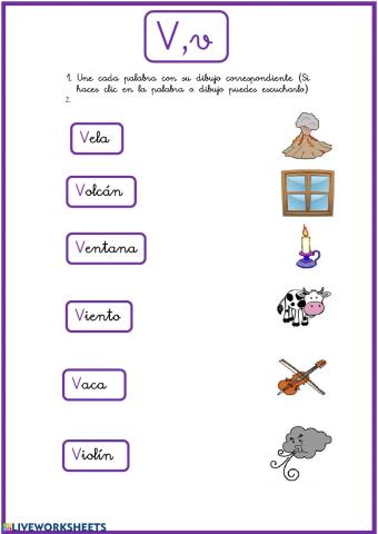 Letra v