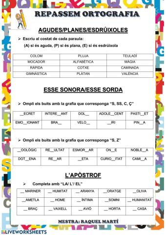 Ortografia valenciana