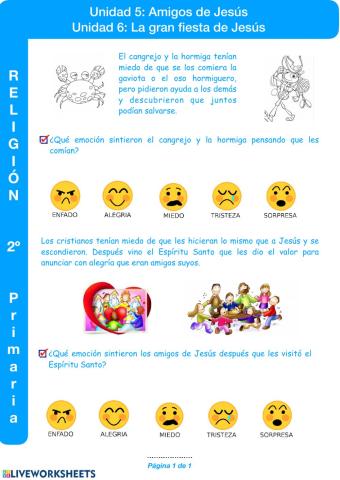 2º Amigos de Jesús-act 1