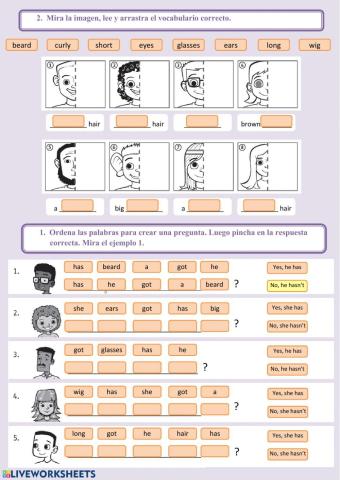 Ficha repaso 1. 3º Primaria