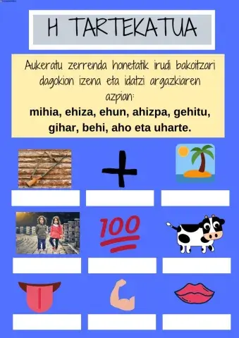 H tartekatua