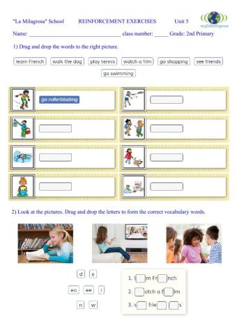 Routines Exercise Elementary