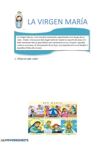 La Virgen MAría