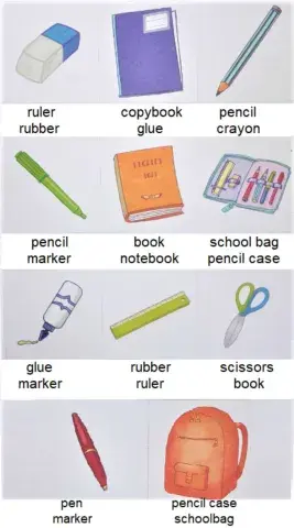 School objects