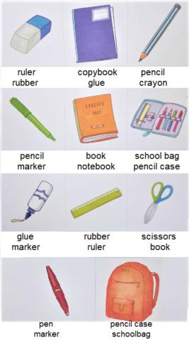 School objects