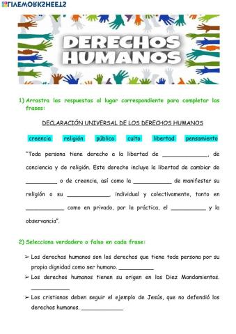 Los derechos humanos
