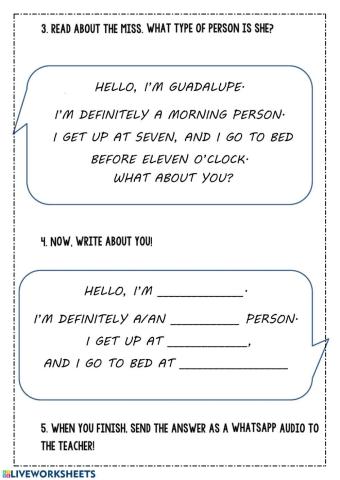 What type of person are you?