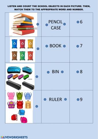 Counting school supplies 2
