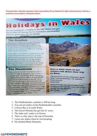 Holidays in Wales