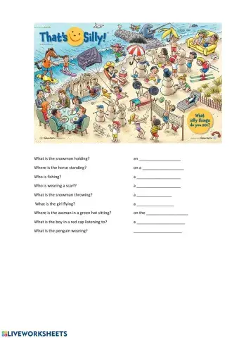 Present continuous special questions