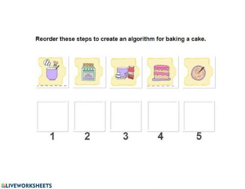 Drag and drop recipe