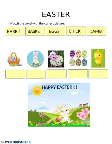 Easter vocabulary