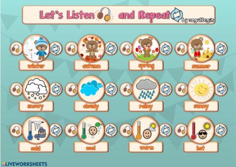 Let's Listen and Repeat