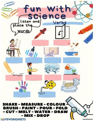 Fun With Science Verbs
