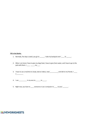 Grade 5, Unit 5- Part 2