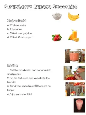 Strawberry Smoothie Recipe
