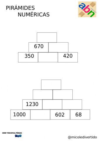 Pirámides matemáticas