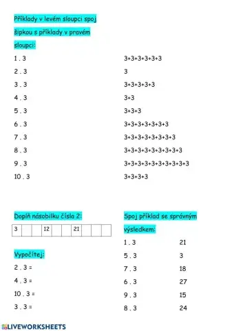 Nasobilka 3 procvicovani